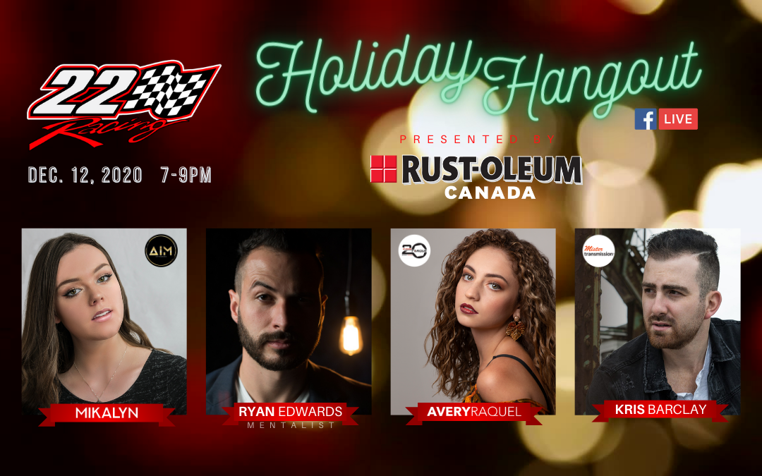 22 Racing Invites Race Fans to a Live Virtual Holiday Hangout